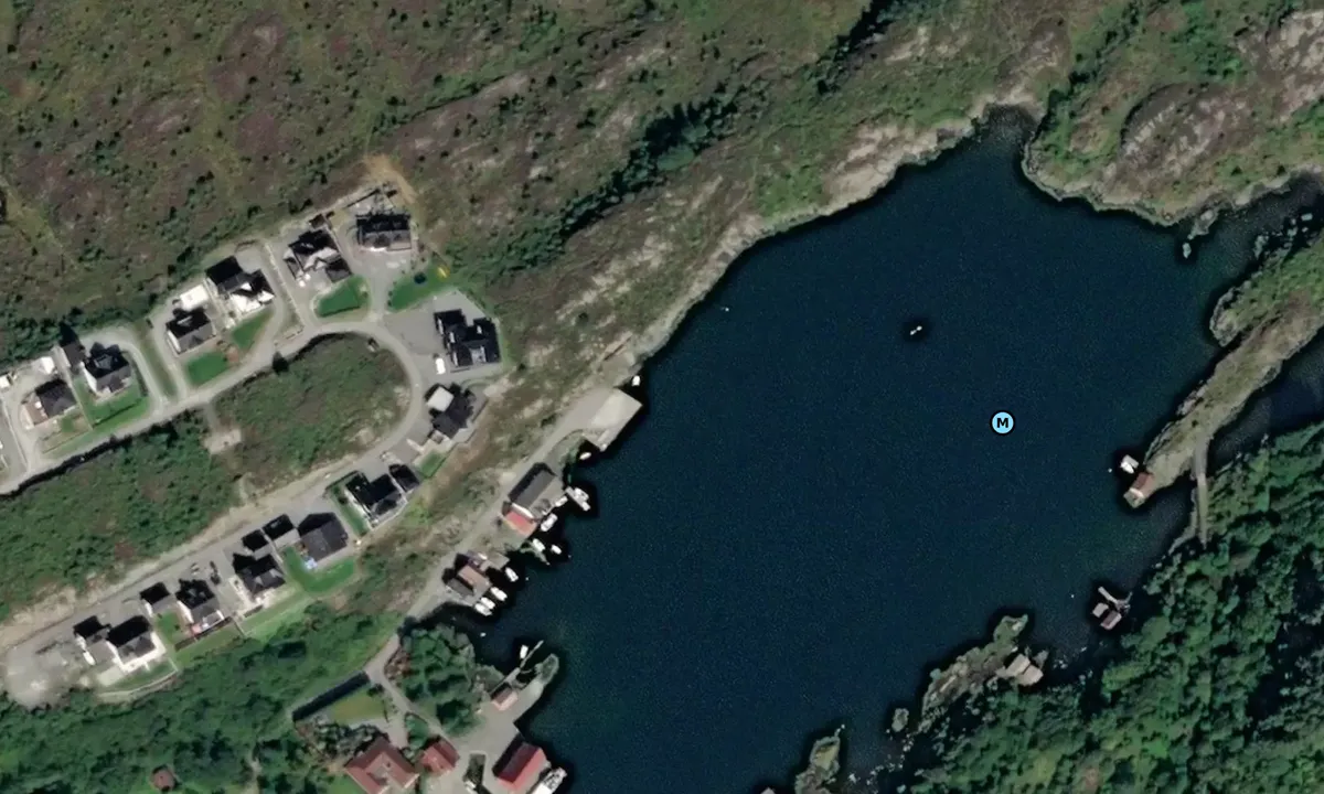 Satelite image of Bømlahamn
