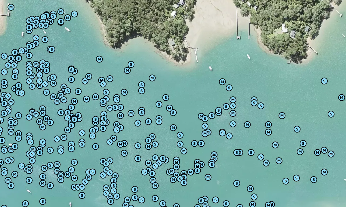 Satelite image of Bon Accord Harbour