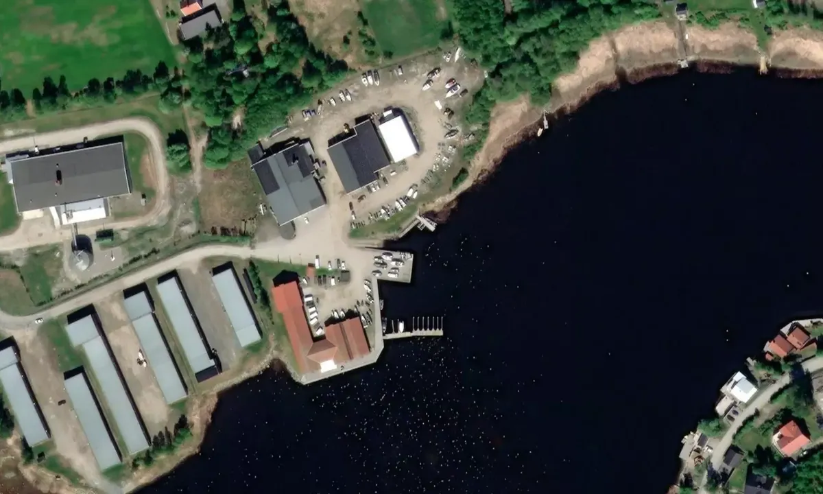 Satelite image of Bonässund