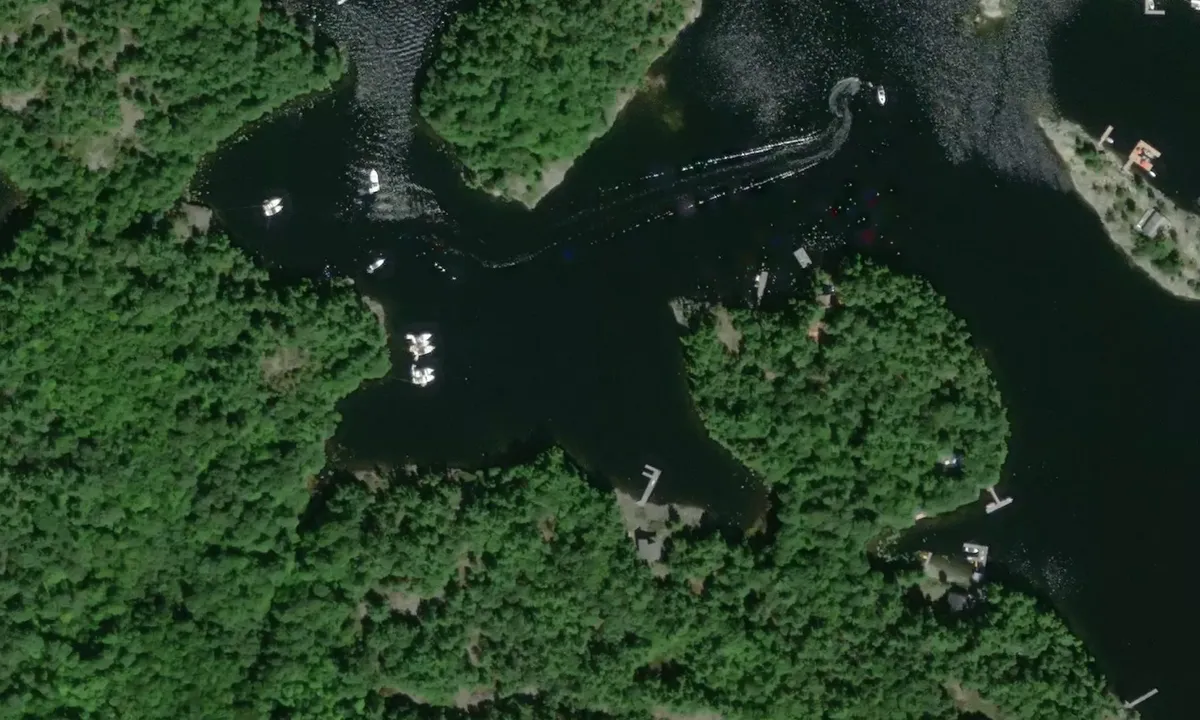 Satelite image of Bone Island North