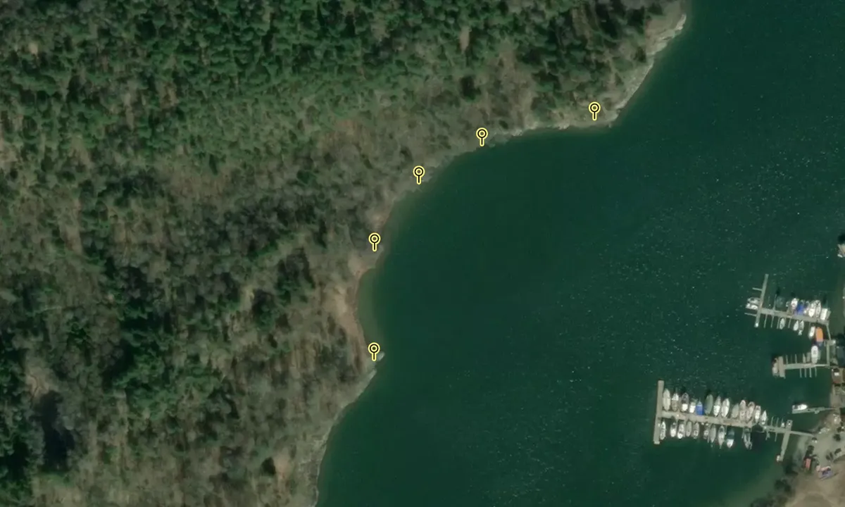 Satelite image of Bonnebukta