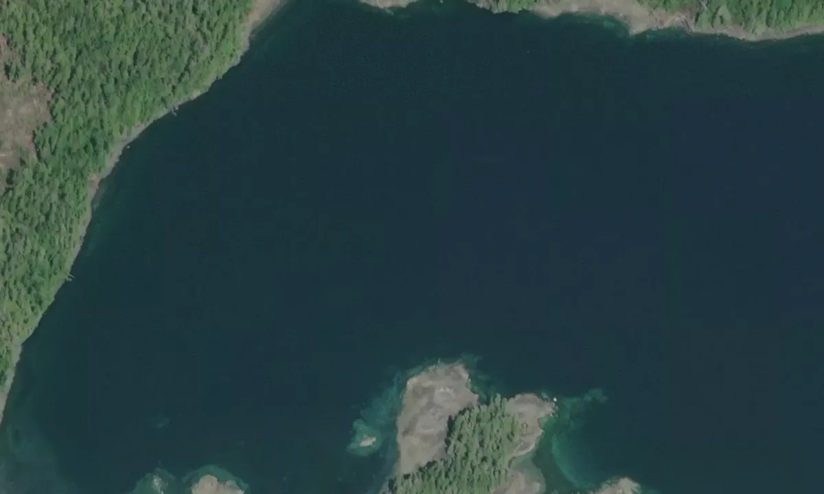 Satelite image of Booker Lagoon
