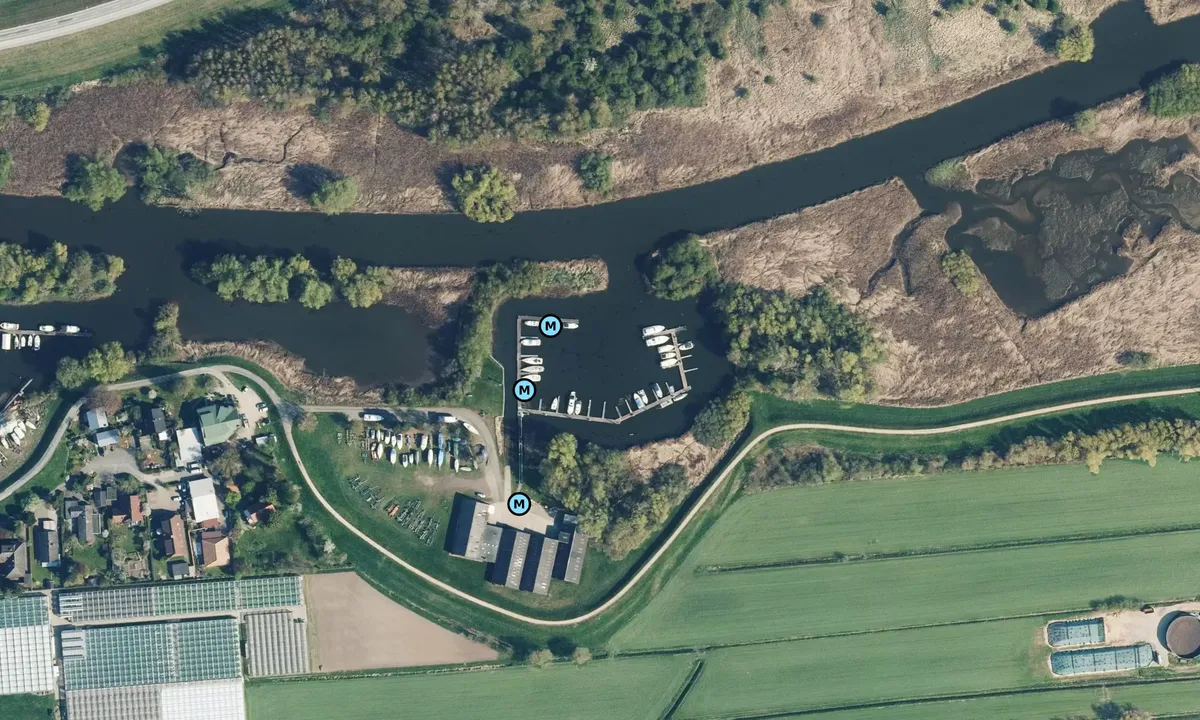 Satelite image of Bootsclub Oberelbe e.V.