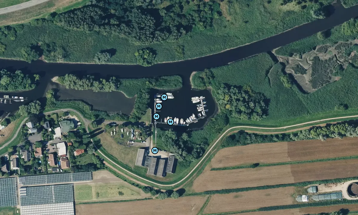 Satelite image of Bootsclub Oberelbe e.V.