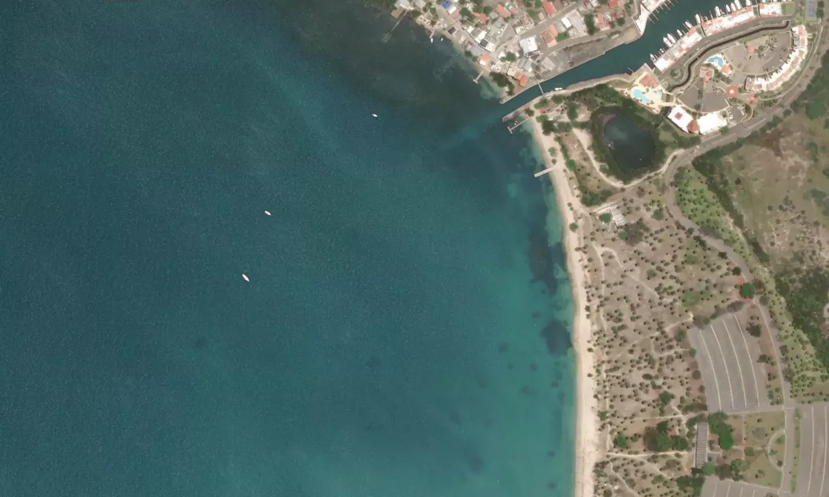 Flyfoto av Boqueron Bay