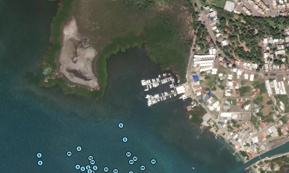 Satelite image of Boqueron Yacht Club