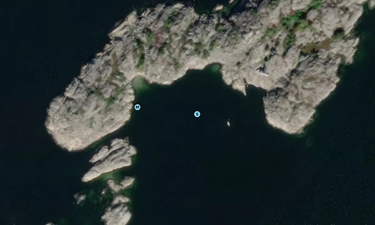 Satelite image of Børholmen