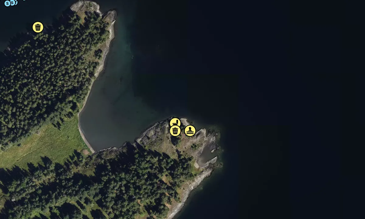 Satelite image of Borøya Nord