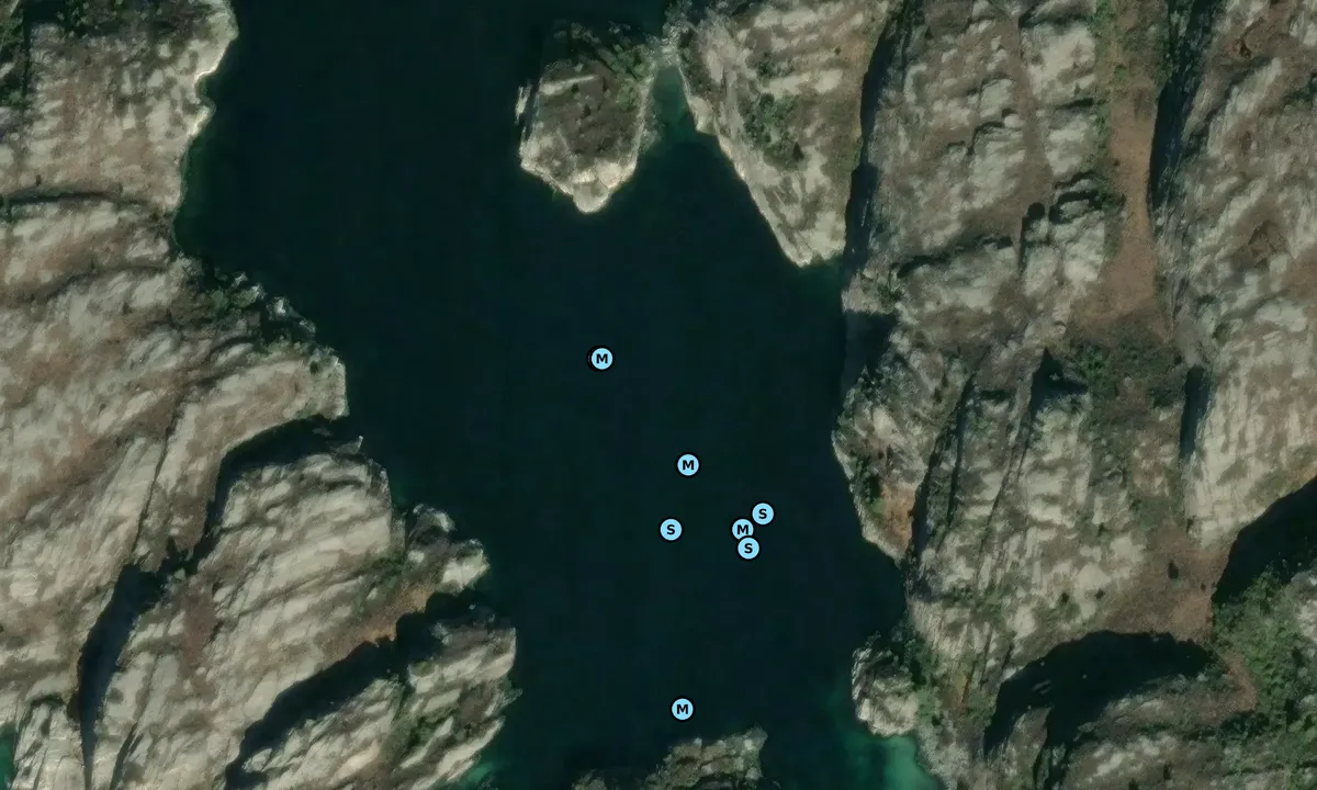 Satelite image of Børøypollen