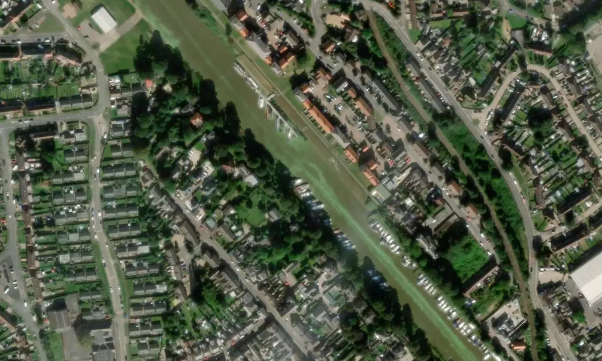 Satelite image of Boston Motor Yacht Club