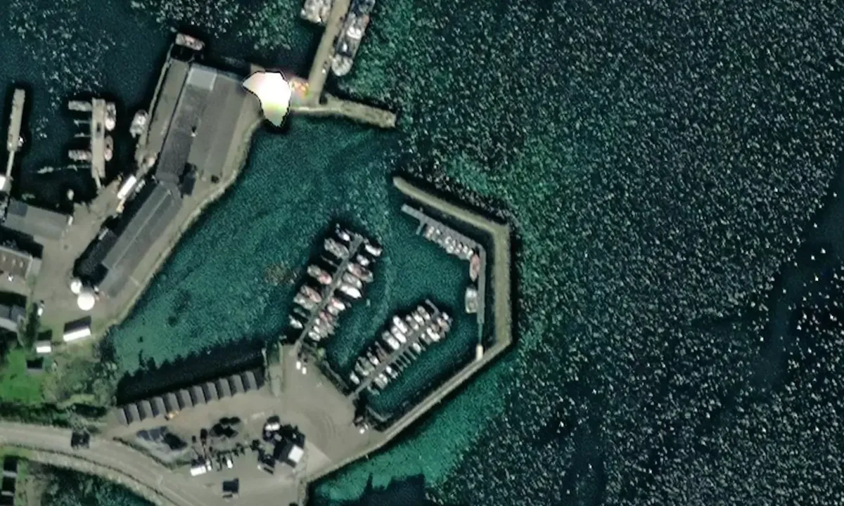 Satelite image of Botnhamn Småbåthavn