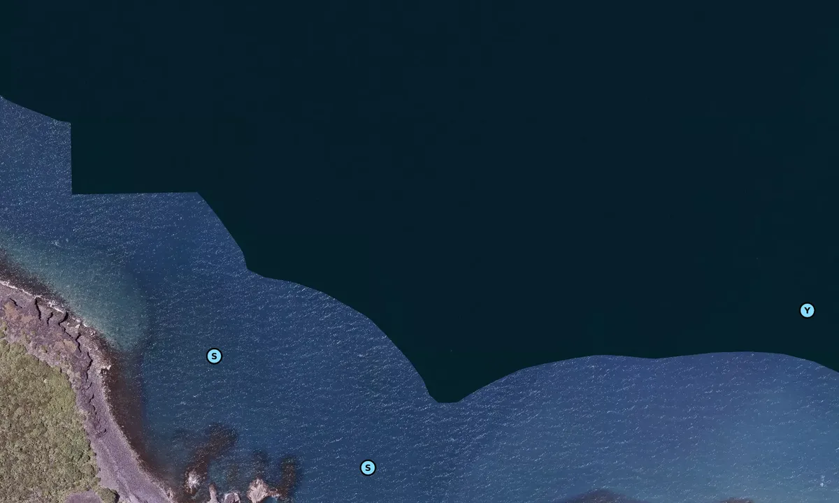 Satelite image of Boulder Bay