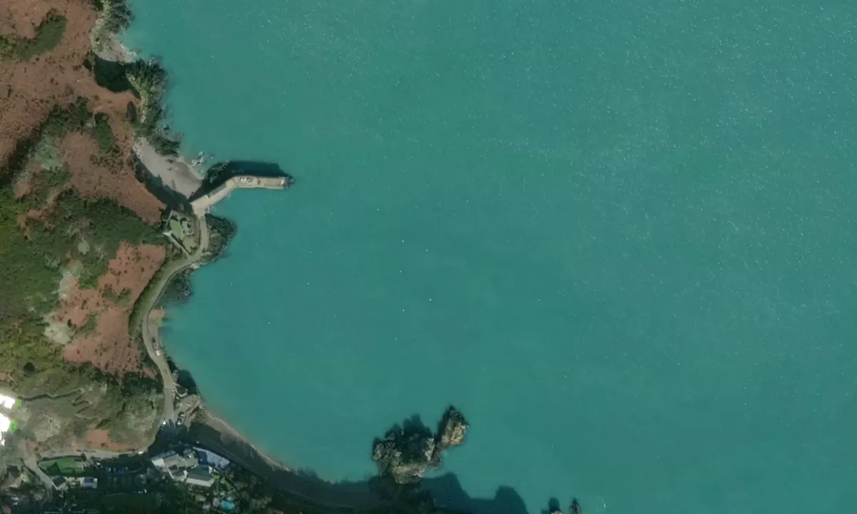 Flyfoto av Bouley Bay