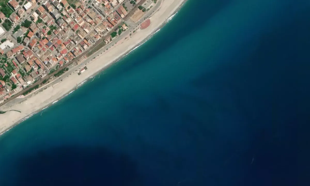 Flyfoto av Bovalino Marina Beach