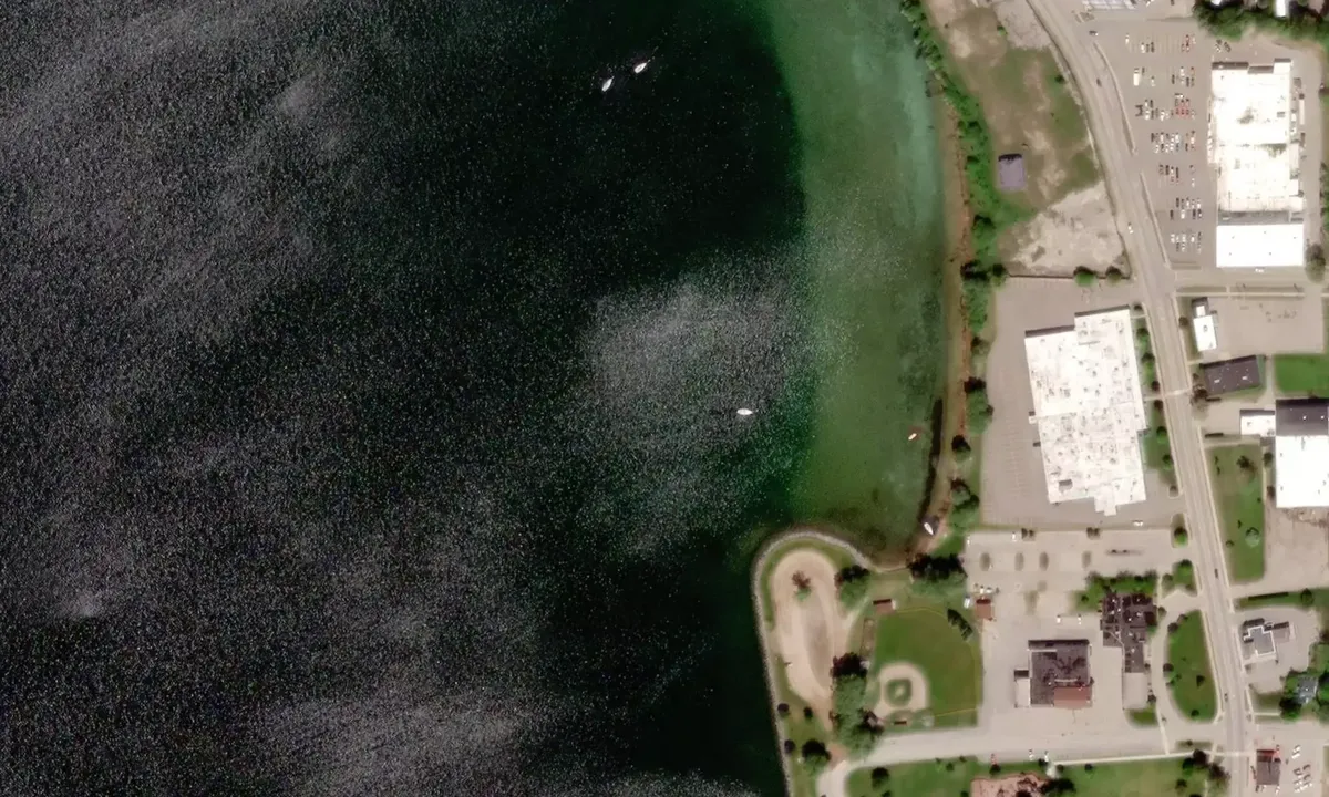 Satelite image of Boyne City 1
