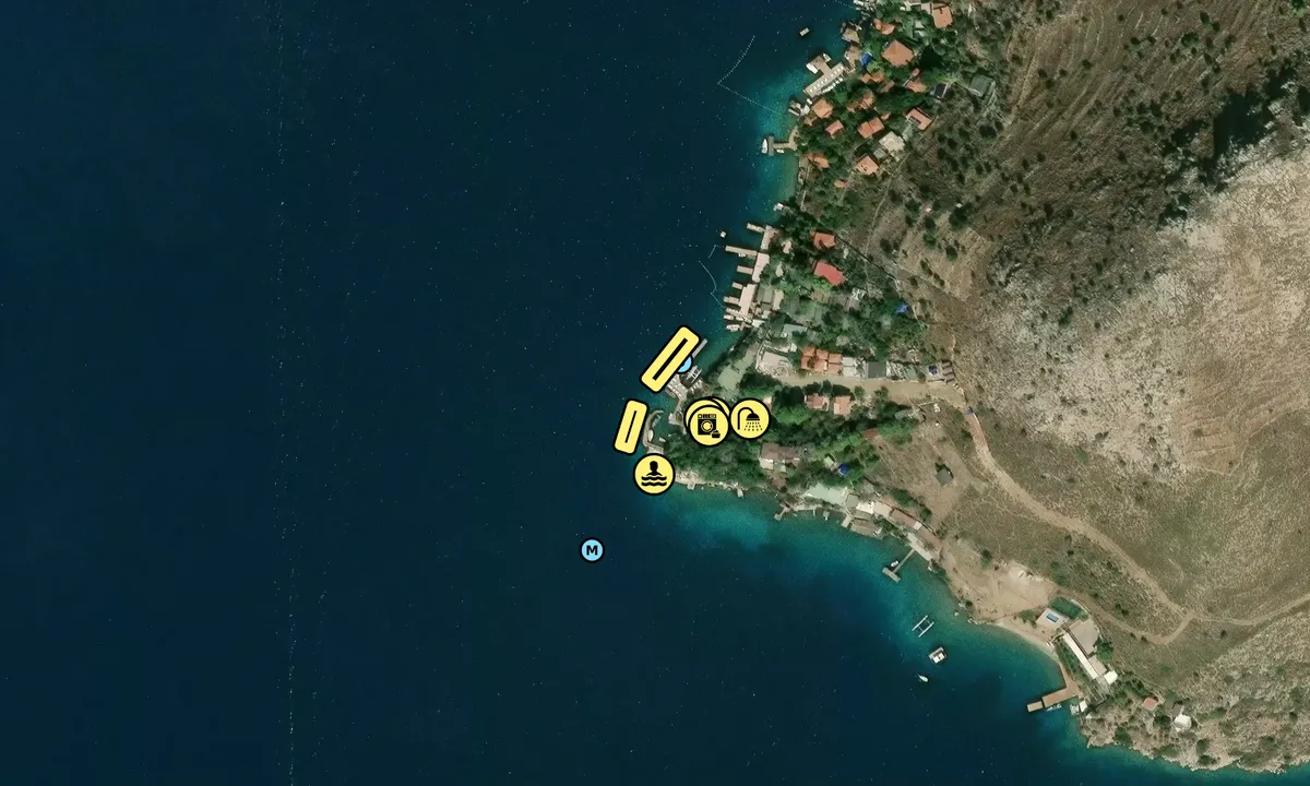 Satelite image of Bozburun Yacht Club