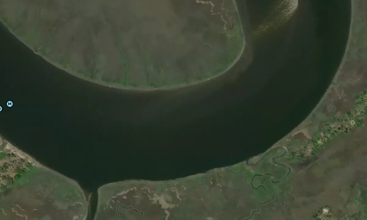 Satelite image of Bradley River