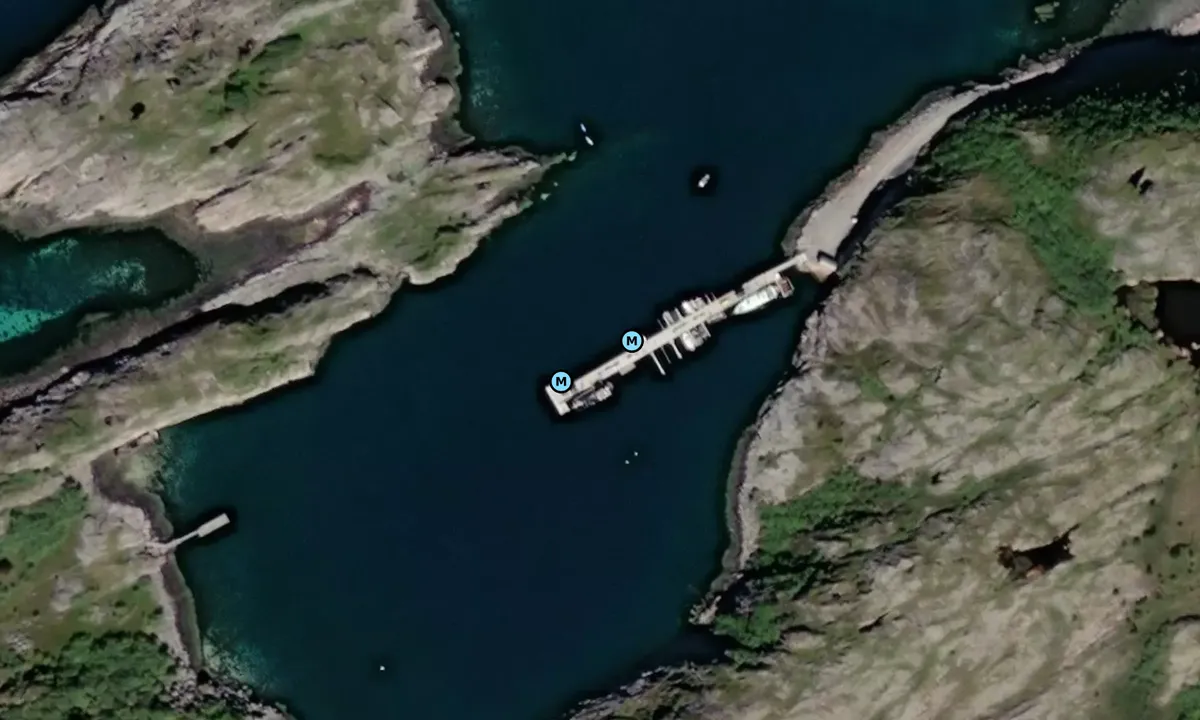 Satelite image of Brakstad Hamn - Faksdal