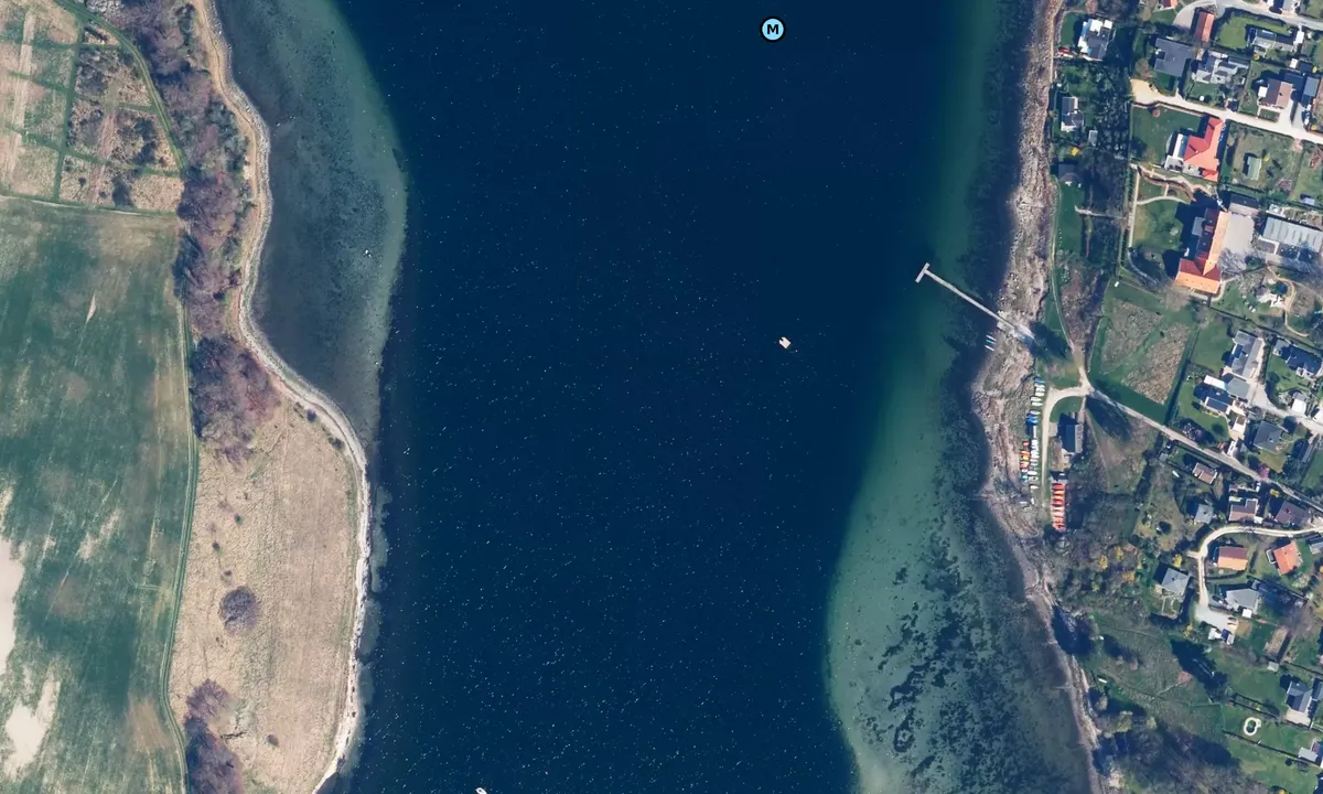 Satelite image of Bramsnæs