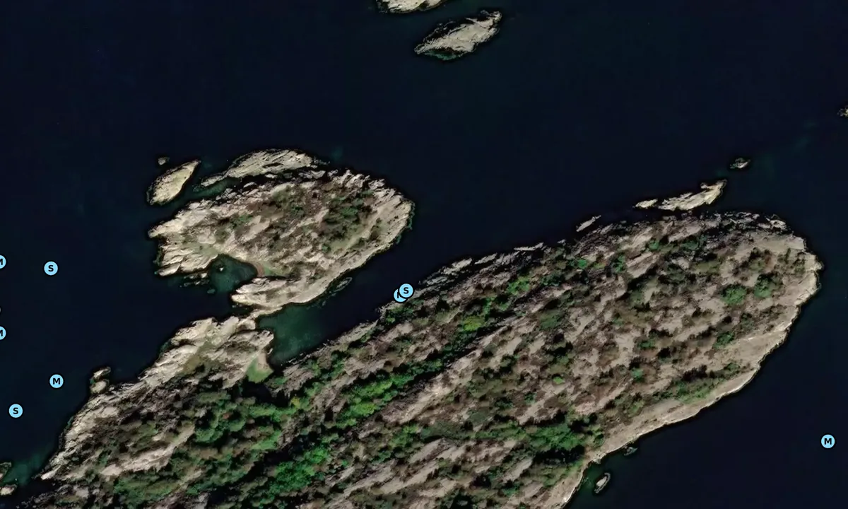 Satelite image of Brände holme - Instön