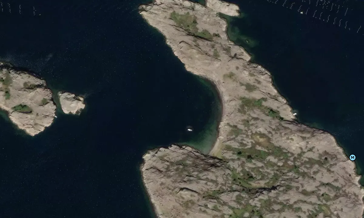 Satelite image of Brandholmen