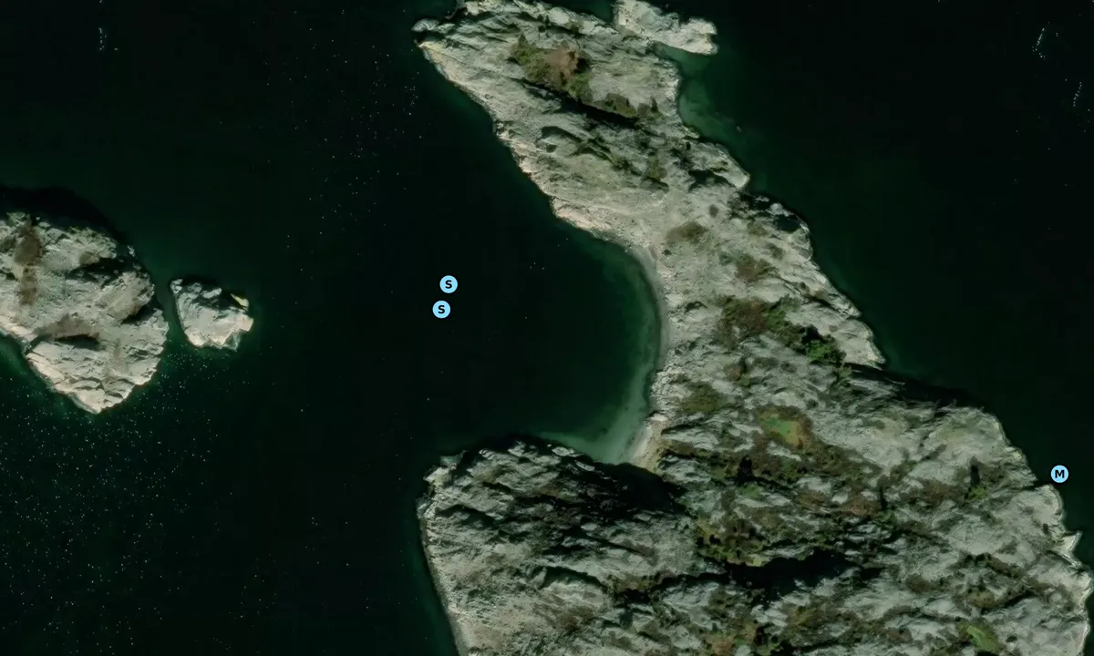 Satelite image of Brandholmen
