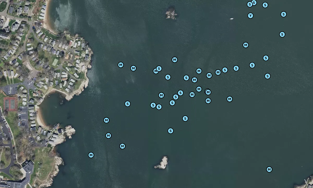 Satelite image of Branford
