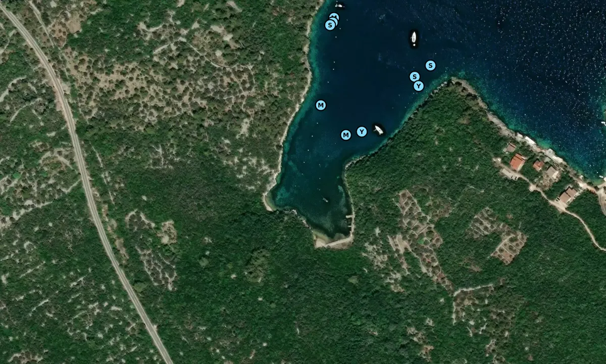 Satelite image of Brbnj Cove