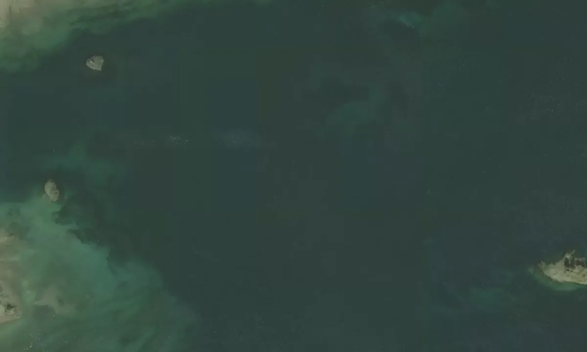 Satelite image of Breezy Bay