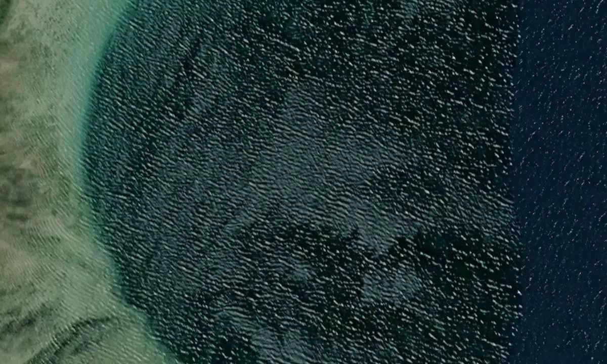 Satelite image of Breivika