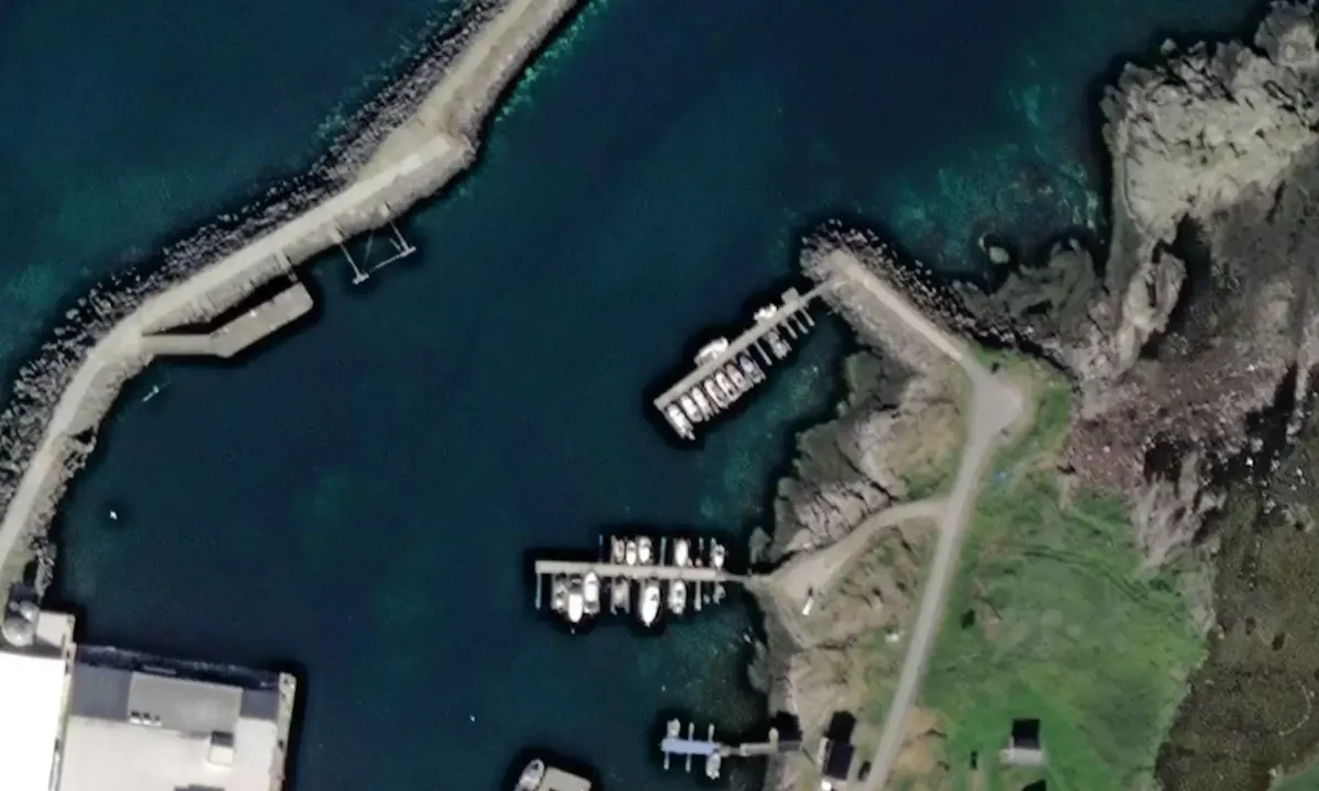 Satelite image of Breivikbotn