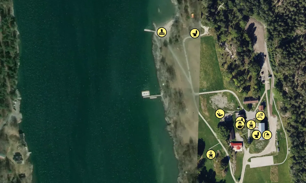 Satelite image of Breivoll gård