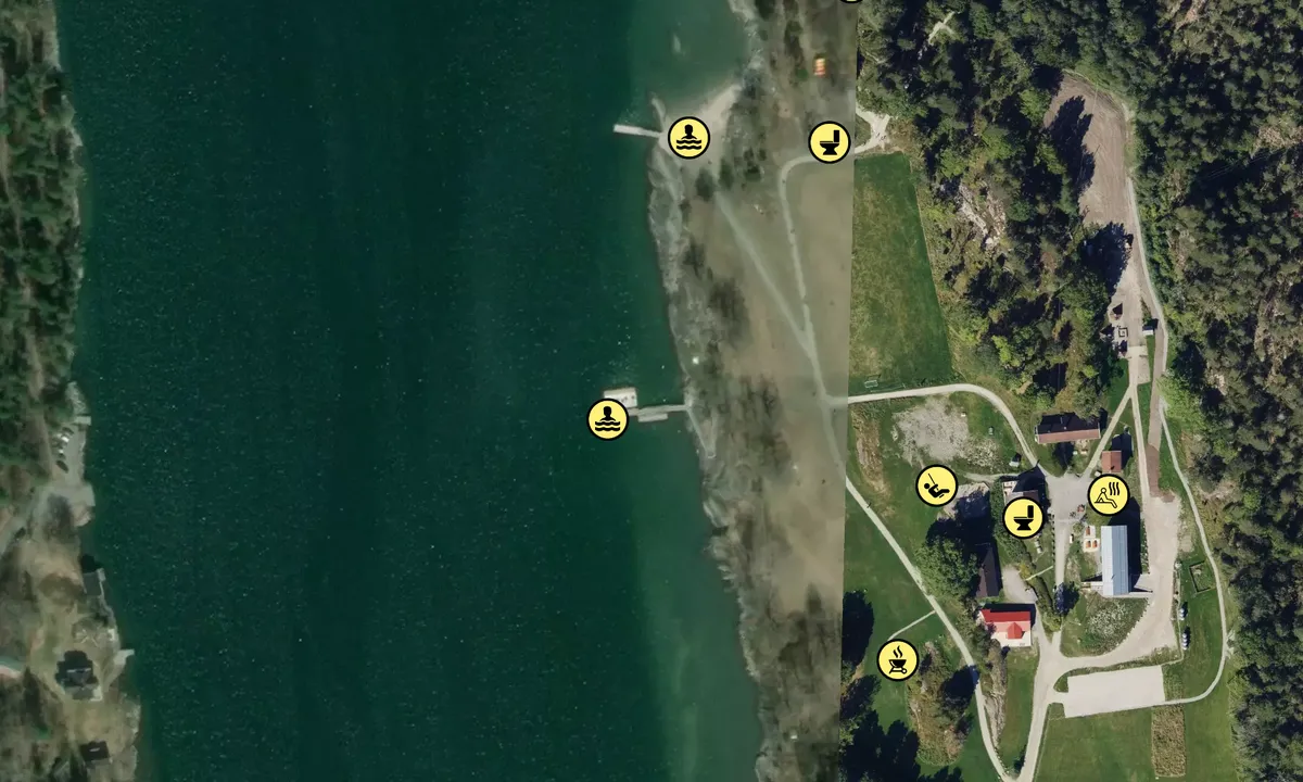Satelite image of Breivoll gård