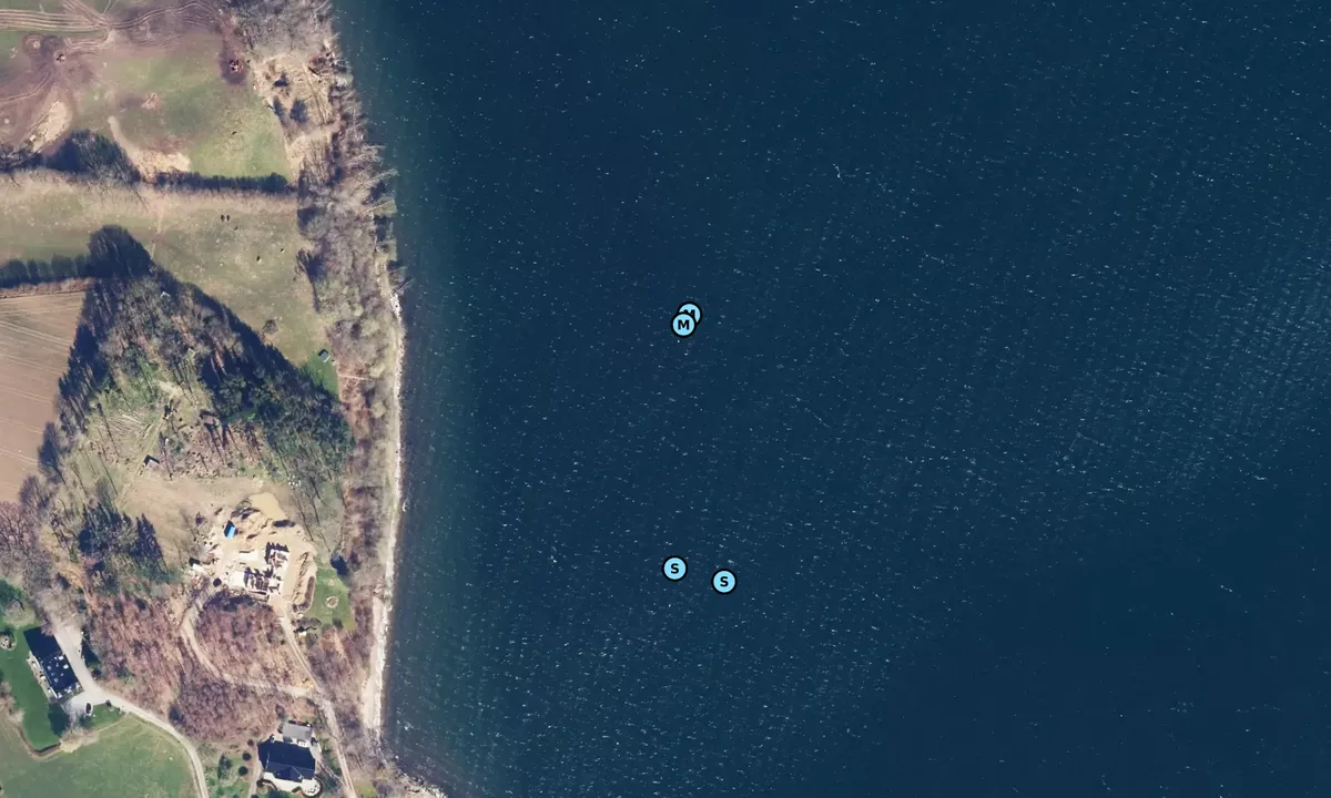 Satelite image of Brejning bouy