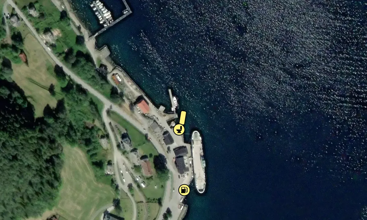 Satelite image of Brekke