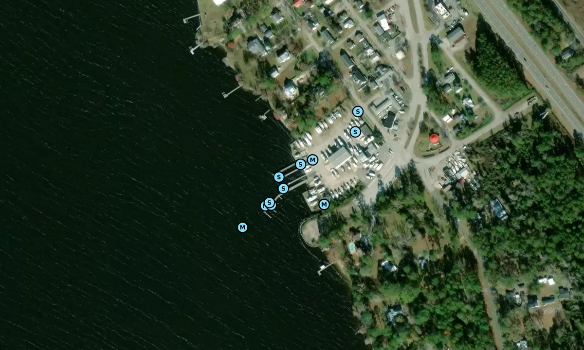 Satelite image of Bridgeton Boatworks
