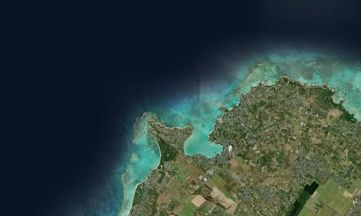 Flyfoto av Brisant Ouest