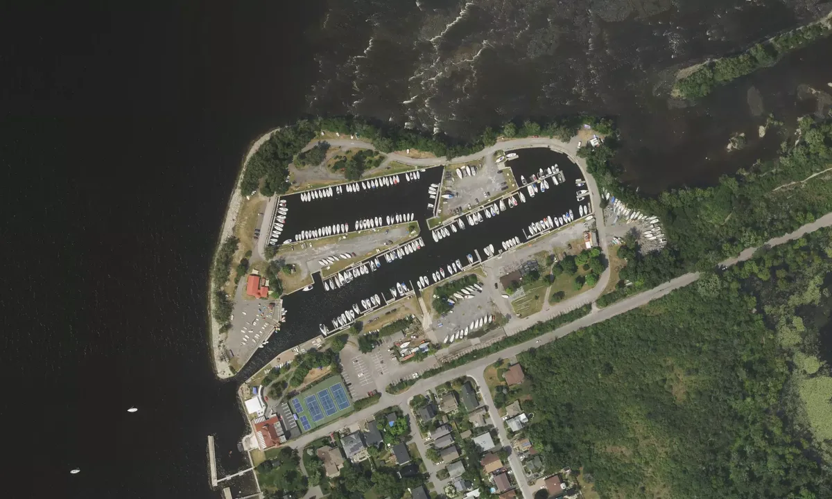 Satelite image of Britannia Yacht Club