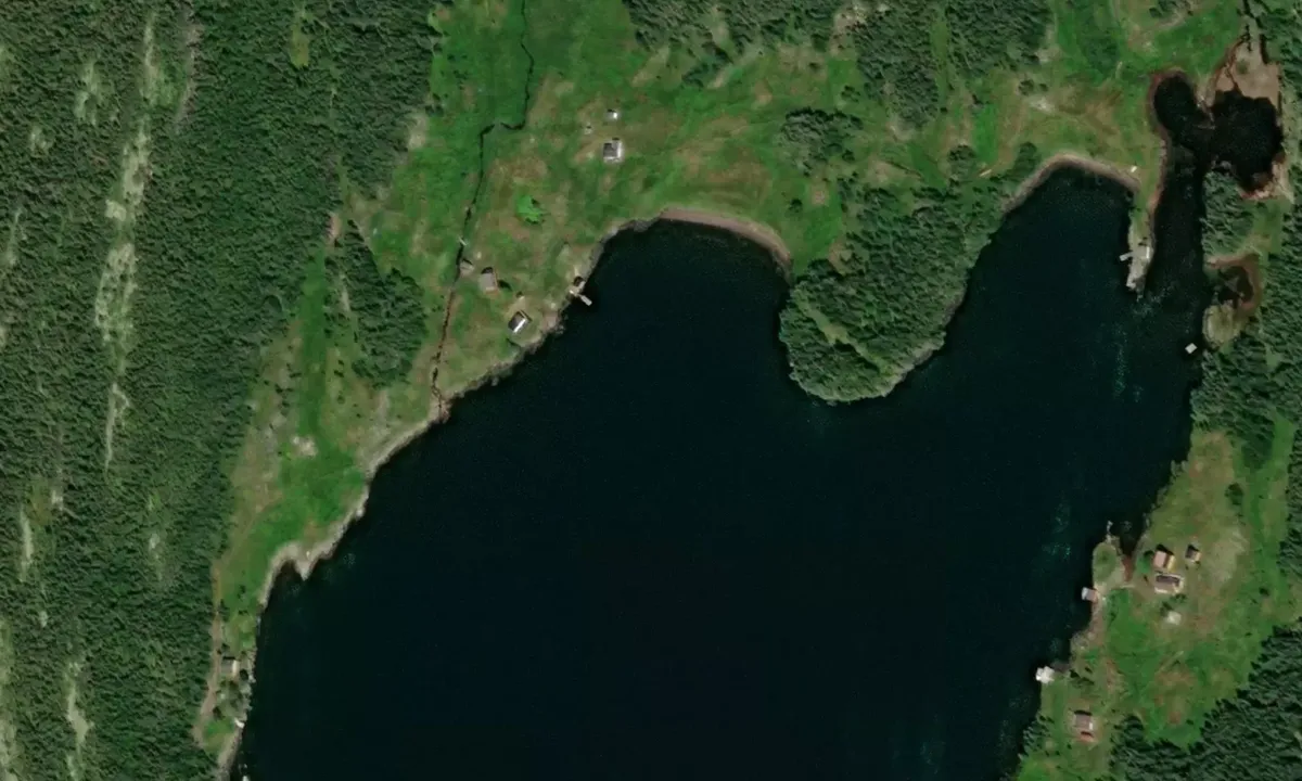 Satelite image of British Harbour