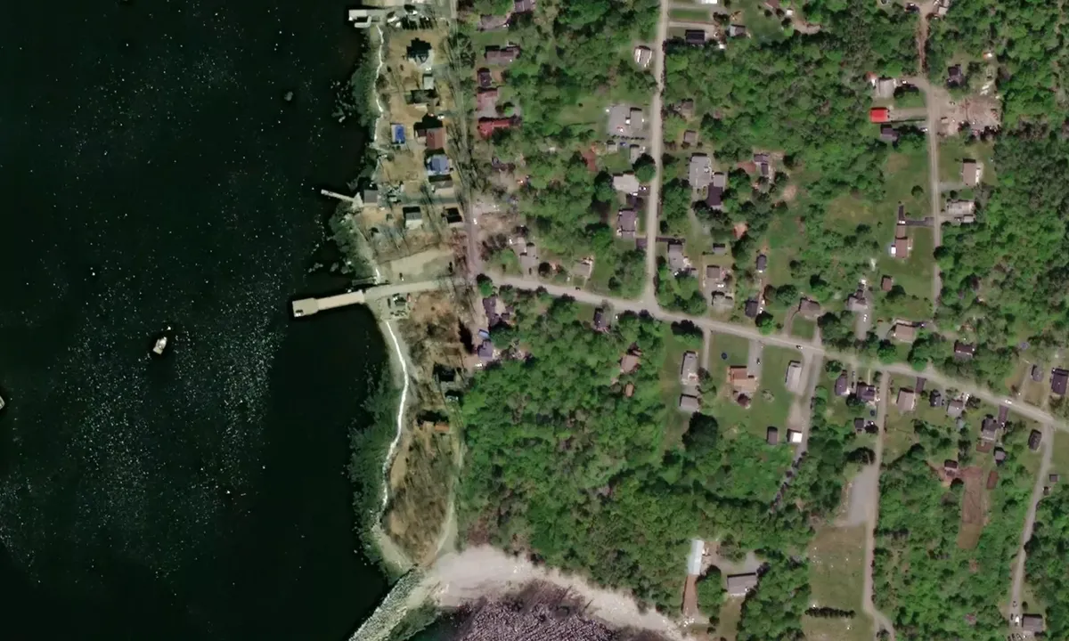 Satelite image of Brooklyn Marina