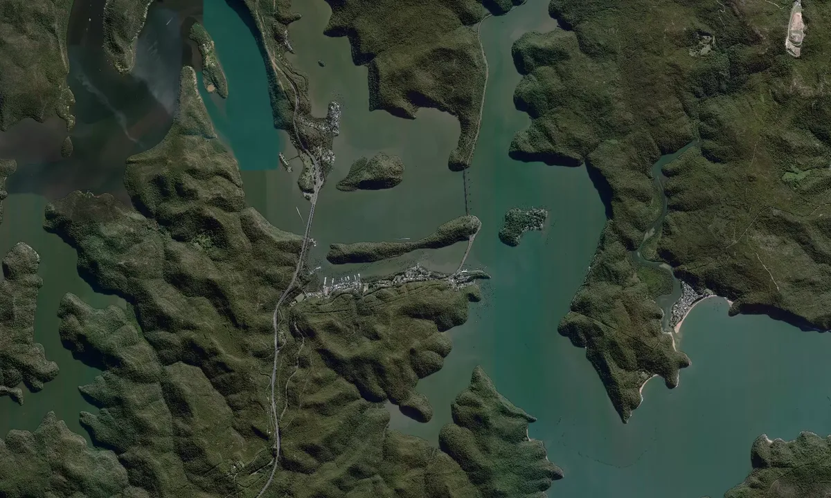 Flyfoto av Brooklyn Marina - Hornsby Shire