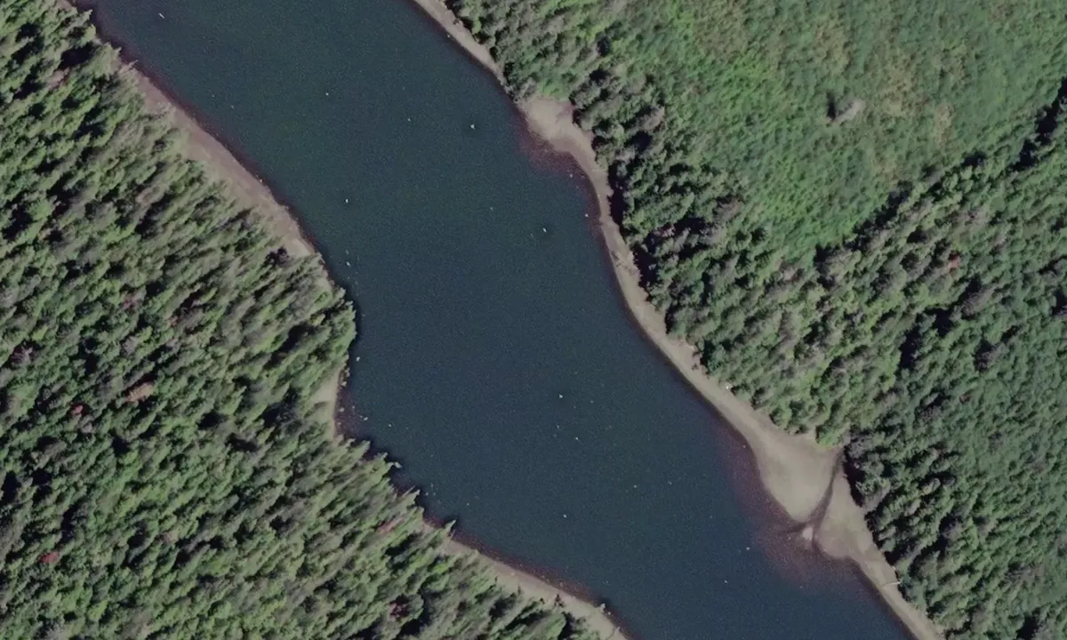 Satelite image of Browning Inlet