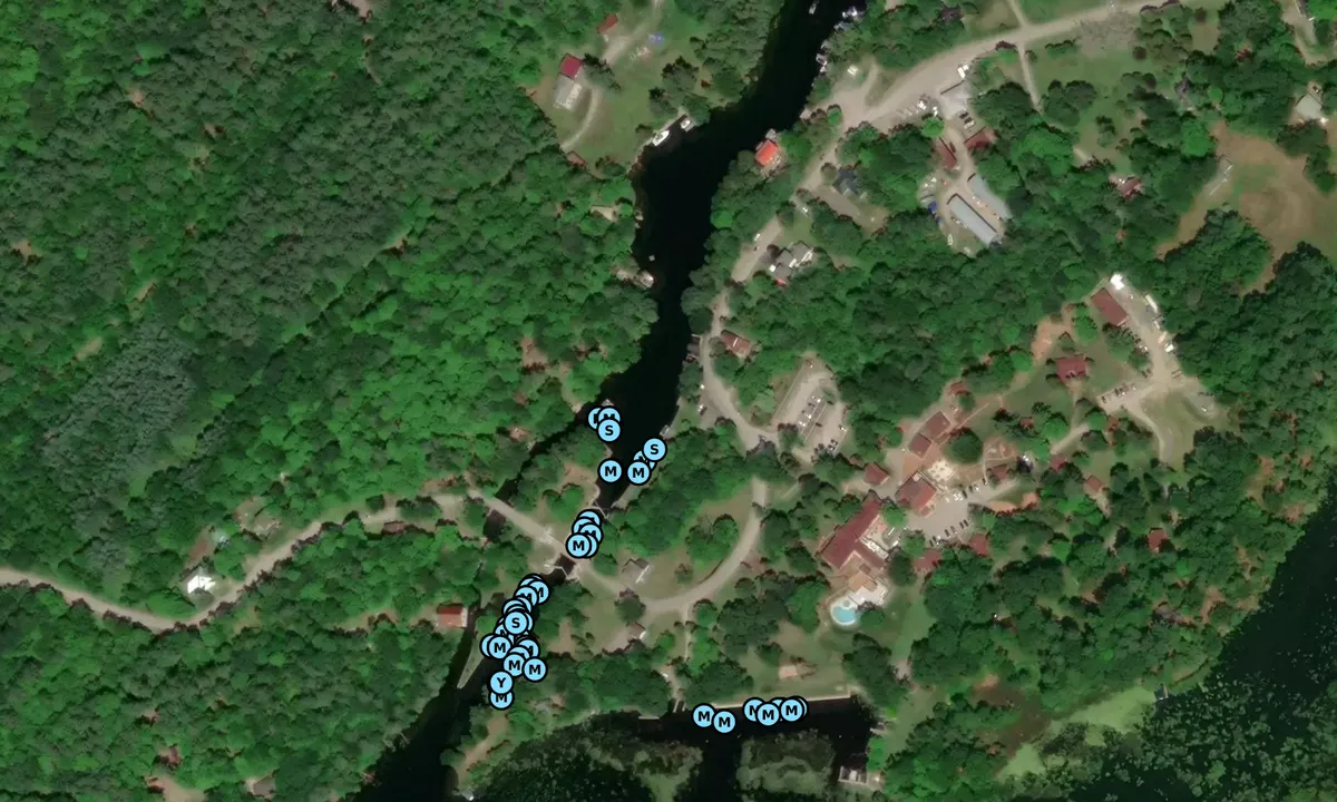 Satelite image of Brown's Marina Ltd.