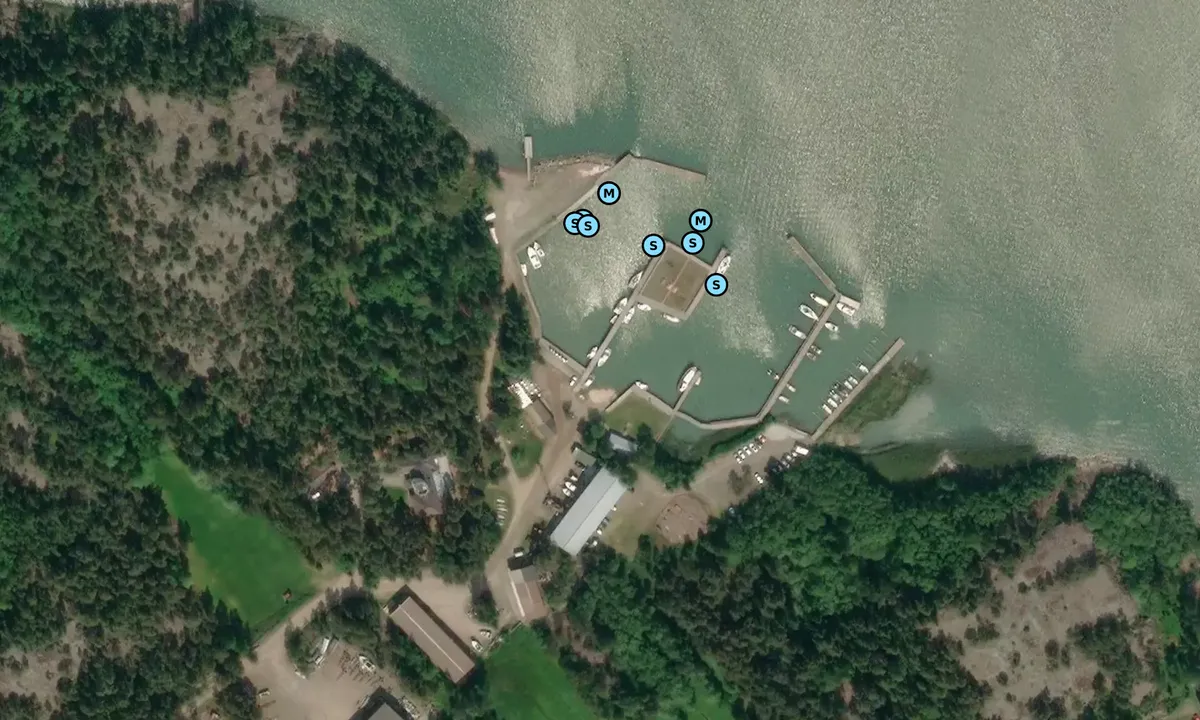 Satelite image of Bruddalsviken, Iniö