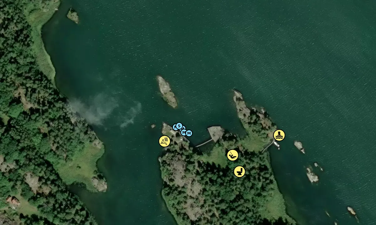 Satelite image of Brunskär