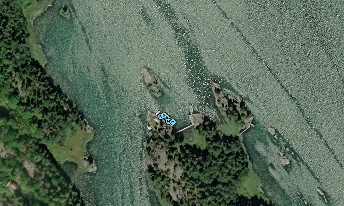 Satelite image of Brunskär