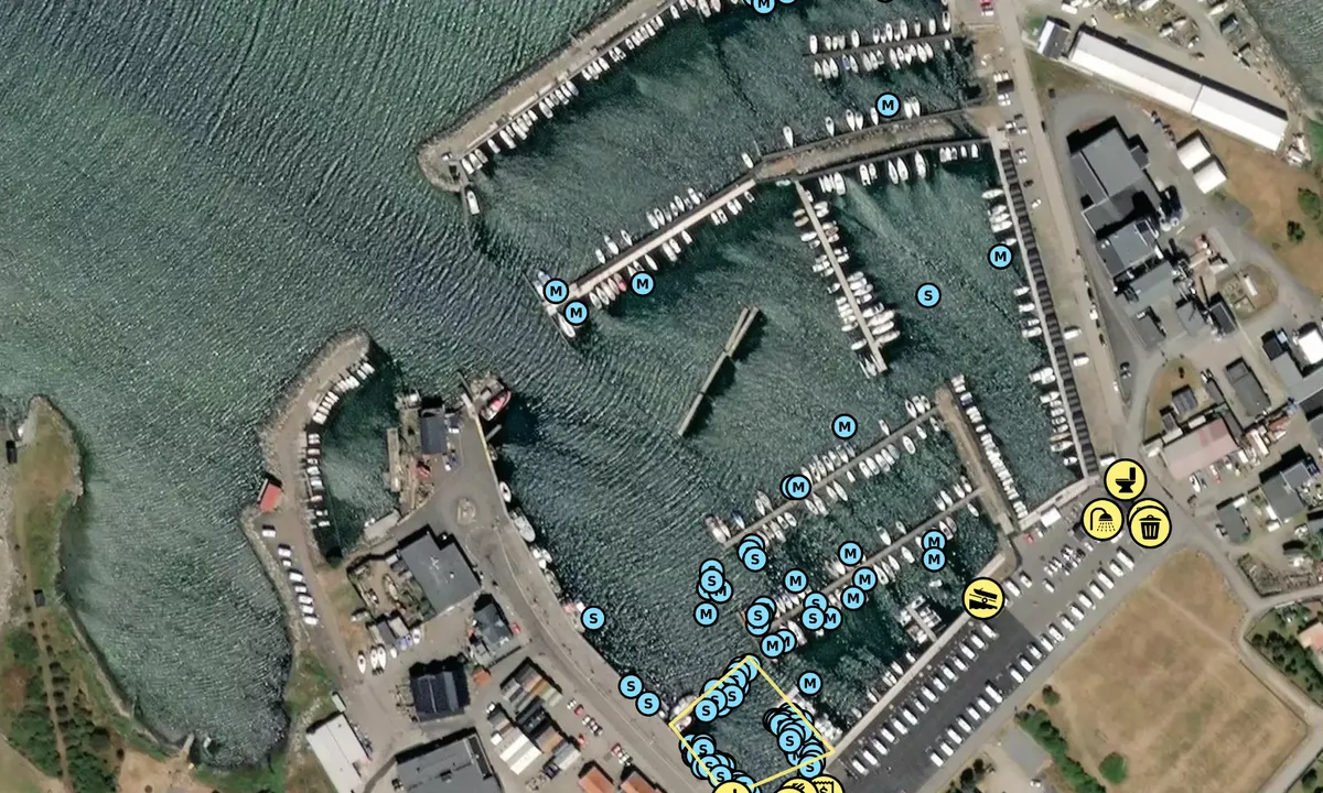 Satelite image of Bua - Hamn