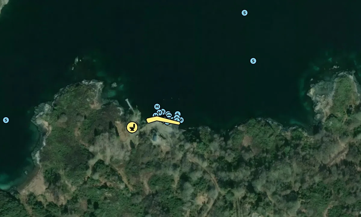 Satelite image of Buarøya