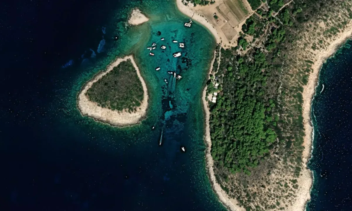 Flyfoto av Budikovac - Blue Lagoon