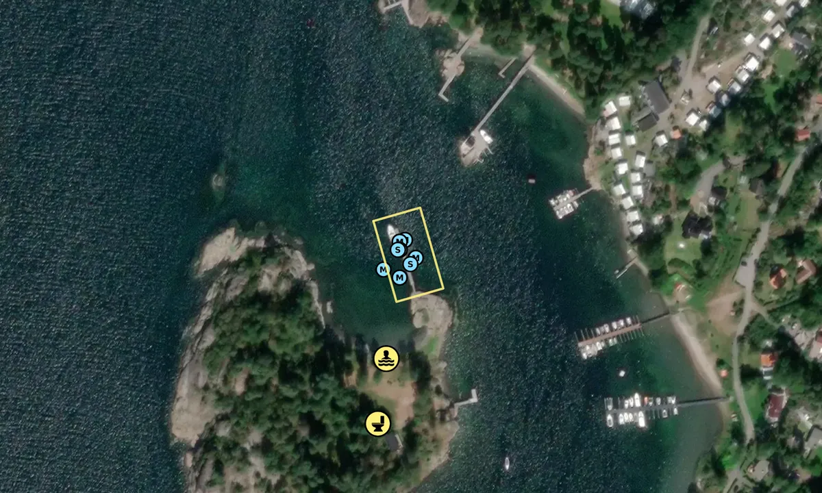 Satelite image of Buerøya